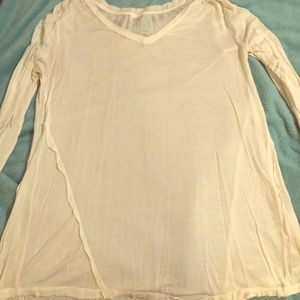 Oversized long sleeve shirt